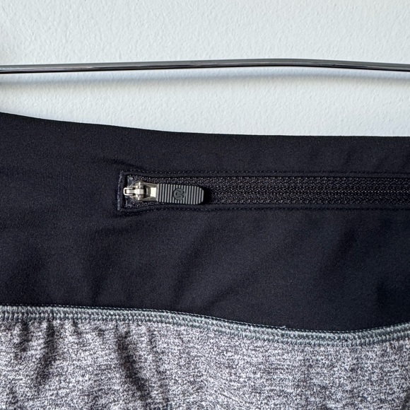 Lululemon Speed Up Short Heather Lux Multi Black / Black Size 6 - Picture 12 of 16